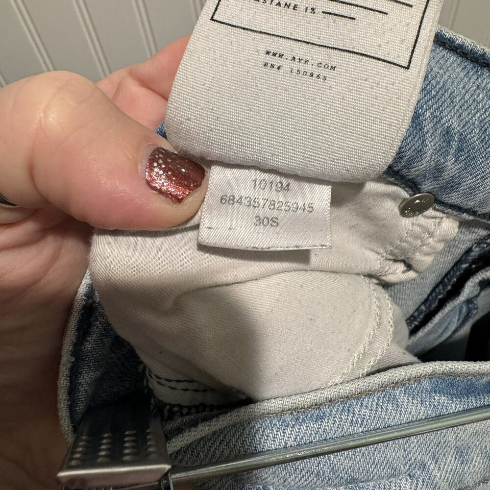 AYR Secret Sauce Jeans Distressed Size 30 Short - Picture 8 of 8